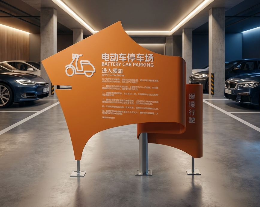 佛山智城汇园区厂房标识标牌深化设计制作安装工程